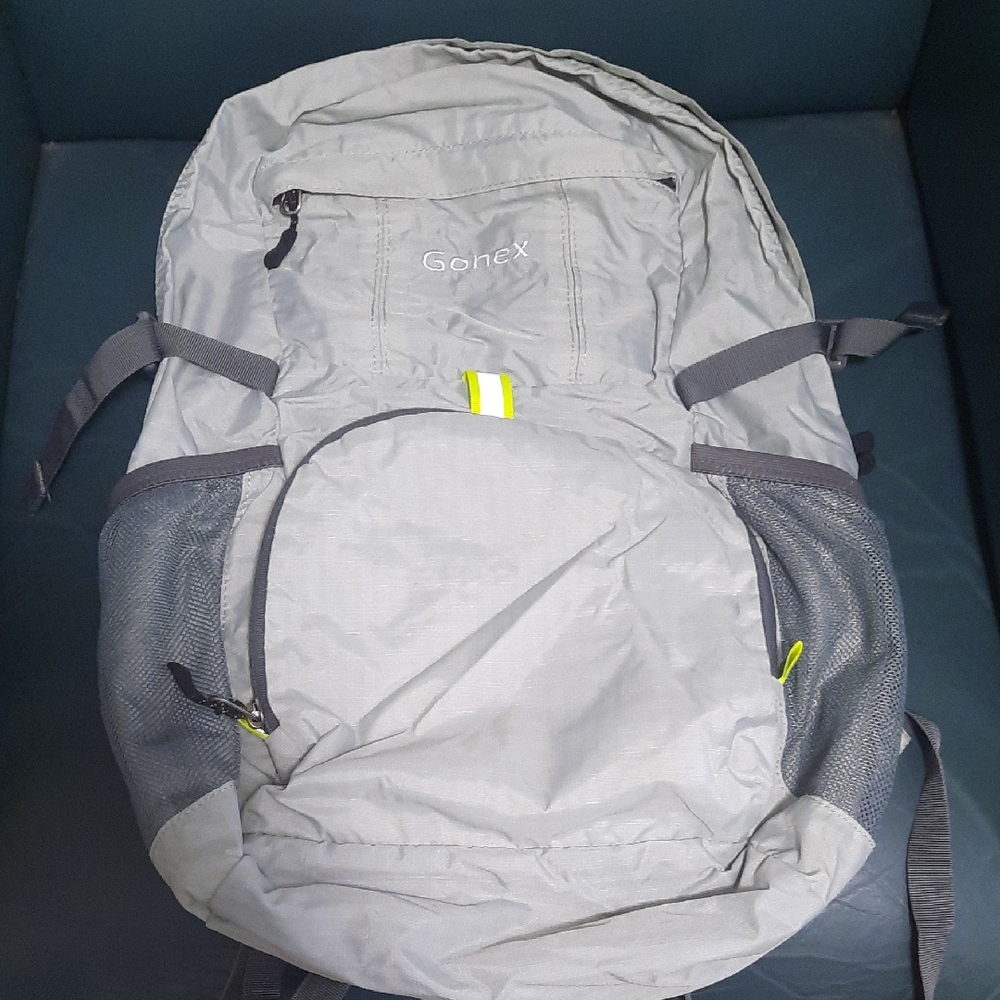 Gray Backpack for Men